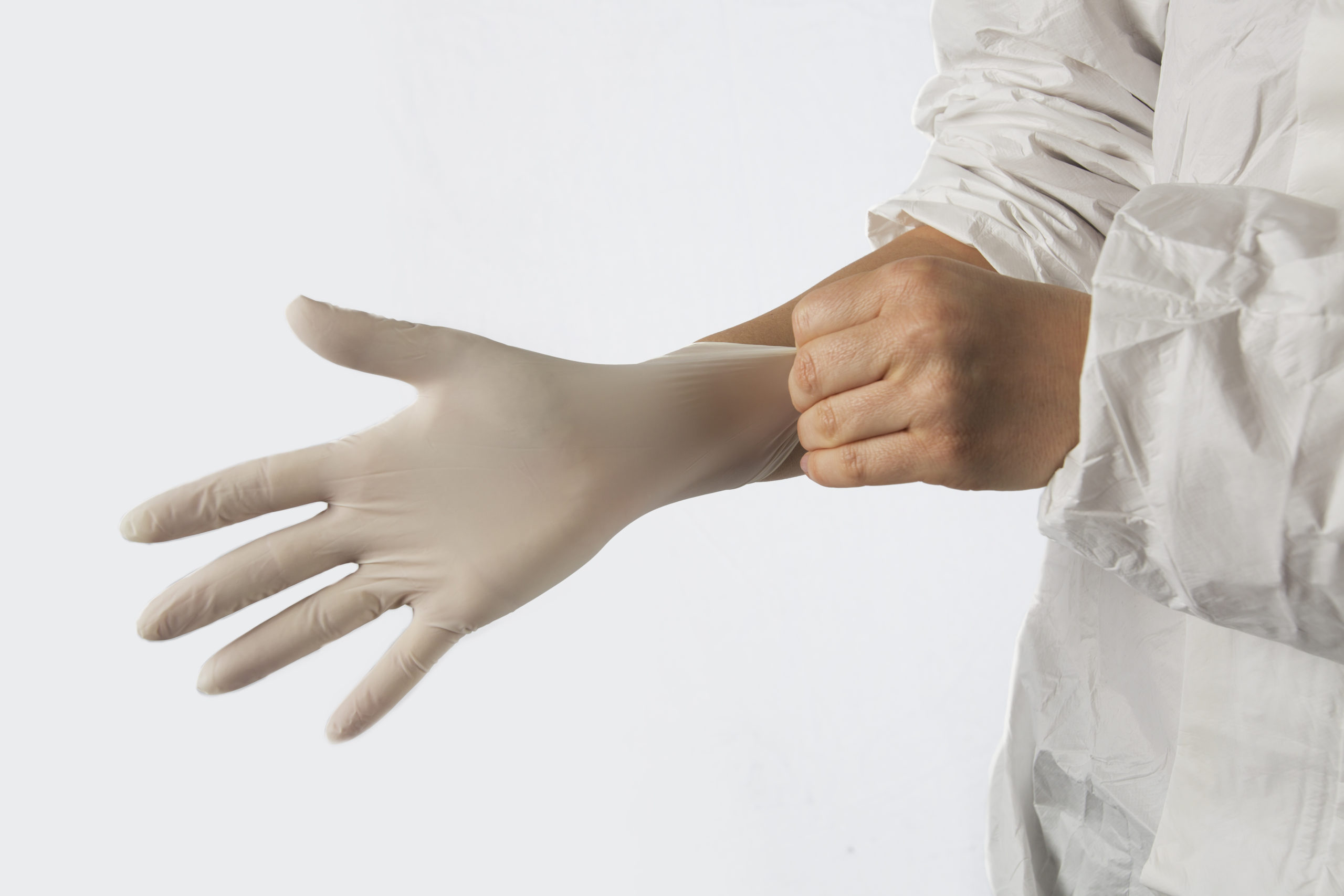 GUANTES VINILO SIN POLVO